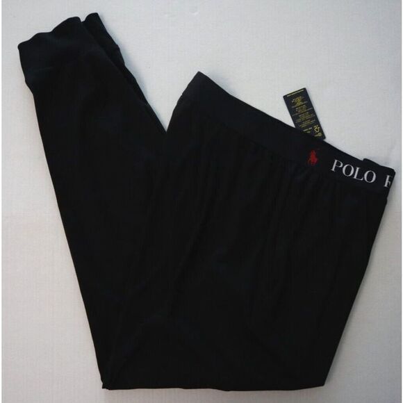 Polo Ralph Lauren PLCTJR Men's Sz Large Black Pajama Jogger Pants - Picture 13 of 14